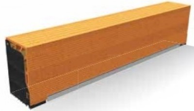 Coffre léger CL 240 2590x200x314mm WIENERBERGER SAS