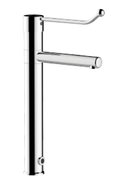 Robinet mitigeur électronique à cellule de détection hauteur de 300 mm et bec de 200 mm - Sanifirst PRESTO