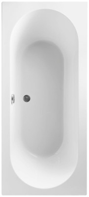 Baignoire Cassandra Duo rectangulaire blanc 1900x900mm réf. UBA190CAS2V-01 VILLEROY ET BOCH