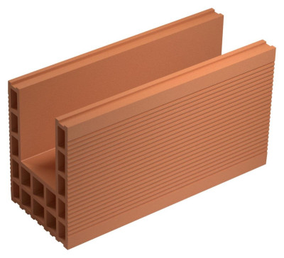 BRIQUE DE CHAINAGE CALIBRIC HT28 500×200×280 mm 2/ML CAL52 TERREAL