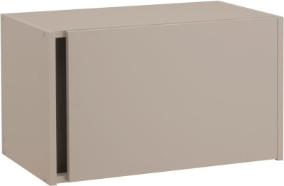 Meuble haut sur hotte URBAN 60 cm 1 abattant Argile MODERNA