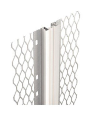 JOINT DILATATION PLAT 10 MM 3,00 ML BLANC ACIER PROTEKTOR