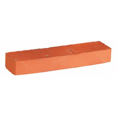 MULOT 1/4 ROND PLEIN ROUGE GIRONNE 3x5x22 cm 3/4BIS TERRE CUITE SAGET