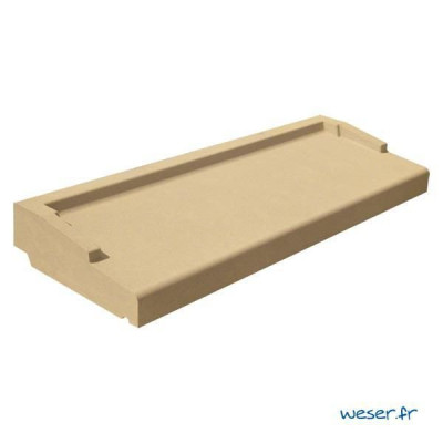 APPUI FENETRE NEZ ARRONDI 50X35X6 TON PIERRE WESER