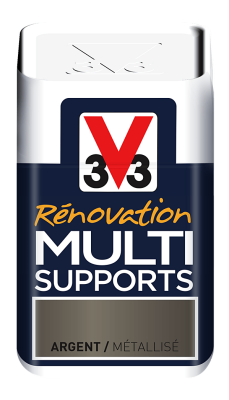 Peinture rénovation multi-supports argent 075Ls V33
