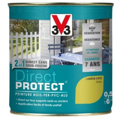 Peinture Direct Protect Satin Lumiere Eté 0,5L V33