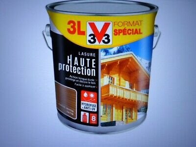 Lasure Haute Protection satin 2,5L +20% Chêne Moyen V33