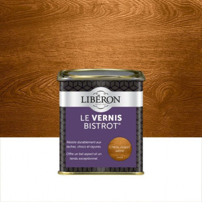 Vernis Bistrot Chêne Moyen Satine 0,25L 003609 V33