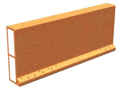 PLANELLE ISOLEE TP24 500x50x240 mm R0,50 REF TP24 POROTHERM
