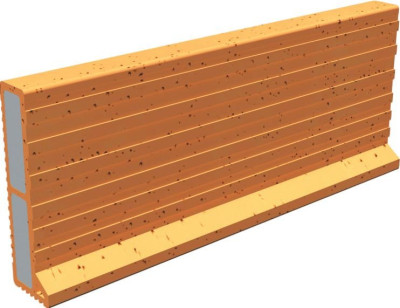 PLANELLE CLASSIQUE ISOLEE 800x50x160 mm PCI 5-16 POROTHERM