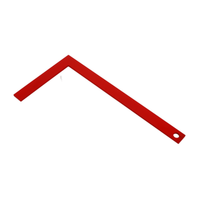 Equerre de Maçon Acier Peinture Epoxy Lg 400mm 140002 WILMART                       