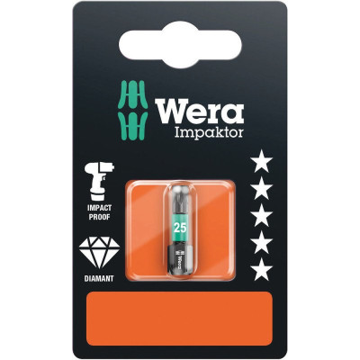 Embout Standard Extra Rigide Impaktor Torx 40x25mm 5073927001 WERA WERK 