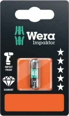 Embout Standard Extra Rigide Impaktor Torx 20x25mm 5073924001 WERA WERK