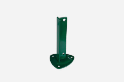 PLATINE POUR POTEAU ORION VERT 135x145 mm SCHERTZ