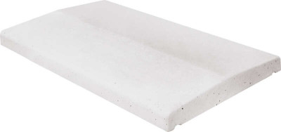 CHAPERON MUR ECO 2 PENTES 49c28 cm BLANC WESER