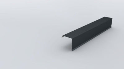 BANDE DE RIVE A REJET RAL 9005 LG9005 JORIS IDE