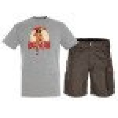 Lot Bermuda Marine 42 + 1 T-Shirt Promo été L 12055-016 TSD CONFECTION