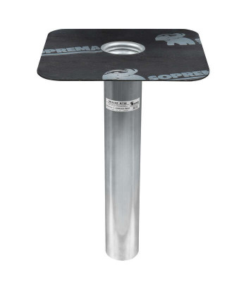 DRAINI DROITE BTM - ALU D 100 MM - 600 MM PIECE SOPREMA