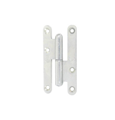Paumelle Bois Br 140x55mm droite 530540 TORBEL INDUSTRIE