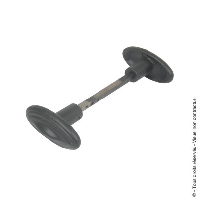 Bouton Double C6  époxy Noir 575050 TORBEL INDUSTRIE