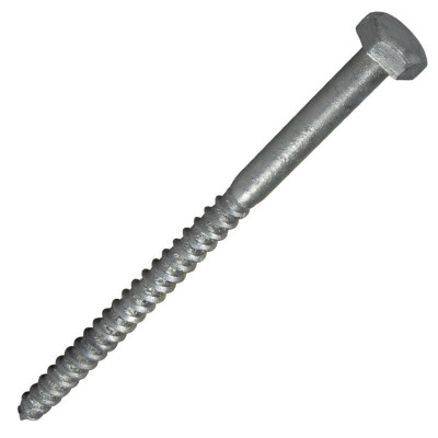 50 Tirefonds Tête hexagonale 13 8X65 mm Galva C3 SCELL-IT