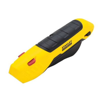 Couteau de sécurité bi-matière à gâchette et lame auto-rétractable STANLEY BLACK & DECKER