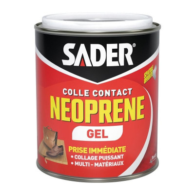 Colle Contact Néoprène Gel Boîte Métal 750ml 30611826 BOSTIK