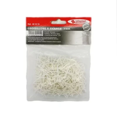 Croisillons à Faïence En Croix 1mm 401215 TALIAPLAST SOFOP