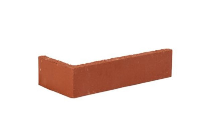 Plaquette de parement d'angle PL12 - terre cuite - ton pierre - 22x10,5x5x1,4 cm
