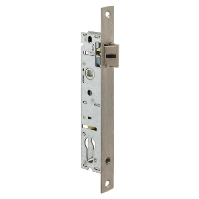 Serrure à larder 1 point entraxe 92 MTX série 980 largeur 39 mm sans gâche F198390200 DOM METALUX