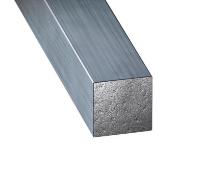 Carré Acier Etiré Verni 6x6mm 1,00m 2001-61945 CQFD