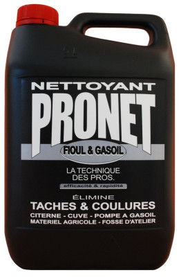 Pronet Nettoyant Fioul Gasoil Huile 5L 541383 DESAMAIS DISTRIBUTION