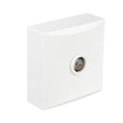 Emeraude Prise Tv Blanc 732180 DEBFLEX