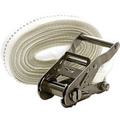Sangle À Cliquet Inox Blanc 5 ml Cmu 800 Kgs PQ1000-5BR INOX BLANC MURTRA       