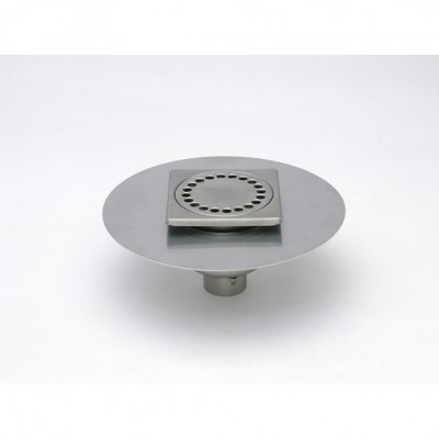 Siphon inox diametre 40 à platine - LIMATEC