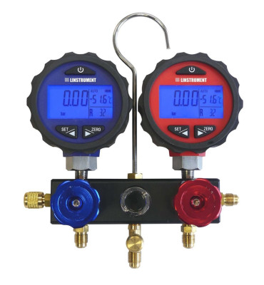 Kit Manifold Digital 2 Voies 90 Gaz avec Flexibles 2003550 DECK912