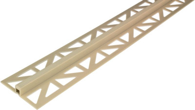 PROFILE POUR JOINT DE FRACTIONNEMENT DURAFLEX DFP 1032-L 250 CM PVC BEIGE DURAL