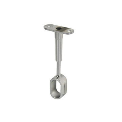 Support Milieu 30x15mm Acier Chrome Réglable Sb1 CQ-14039-1 NORAIL