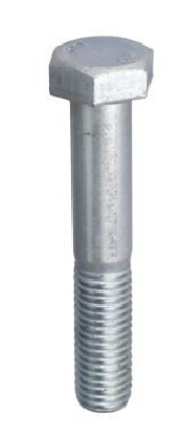 Boulon Tête hexagonale filetage partiel acier zingué 8.8 18 x 80 mm Cp 4 487517 NORAIL                        