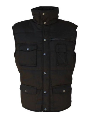 Gilet Matelasse Noir taille M DOBM P2L