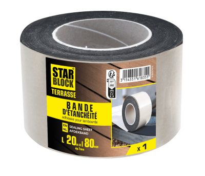 Bande d'étanchéité Mousse Epdm 20ml 430984 NORAIL