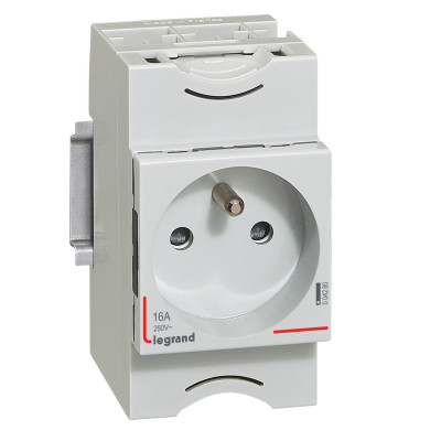 Prise de courant modulaire P.2P+T 10/16A ECLIPSFR/Belge LEG004280 ELECTIS - FC