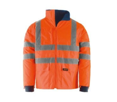 Parka haute visibilité 3/1 Orange/Bleu T.XXXL 131399 KAPRIOL MORGANTI