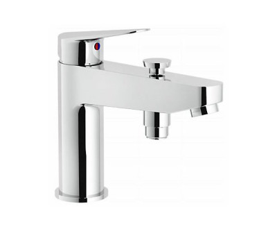 MITIGEUR BAIN DOUCHE MONOTROU CHROME BLUES NOBILI
