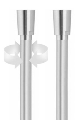 FLEXIBLE DE DOUCHE PVC LISSE ECROUS TOURNANTS 150 ONDYNA