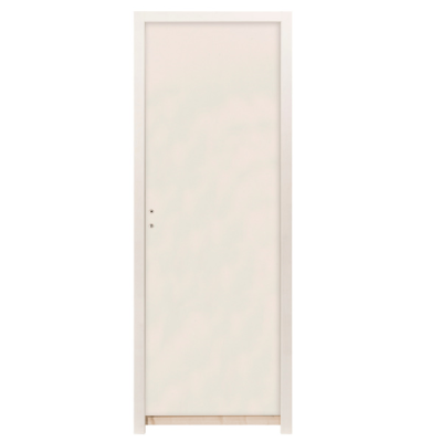 Bloc-porte prépeint avec clés huisserie 72 gauche poussant 204 x 83 cm