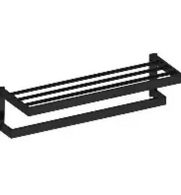 Etagère / Porte-Serviette Fionna Noir
