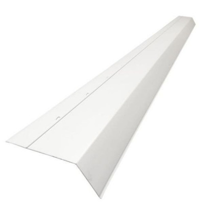 Larmier PVC blanc longueur 2m Réf: 20012057 ( ancienne Réf : AV80153 ) MONIER