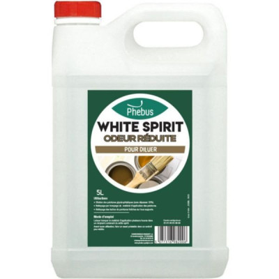 White spirit odeur réduite bidon de 5 l PHEBUS