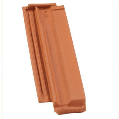 Demi-tuile gauche Losangée Ste Foy 228.01G terre cuite rouge nuancé longueur 155 mm EDILIANS